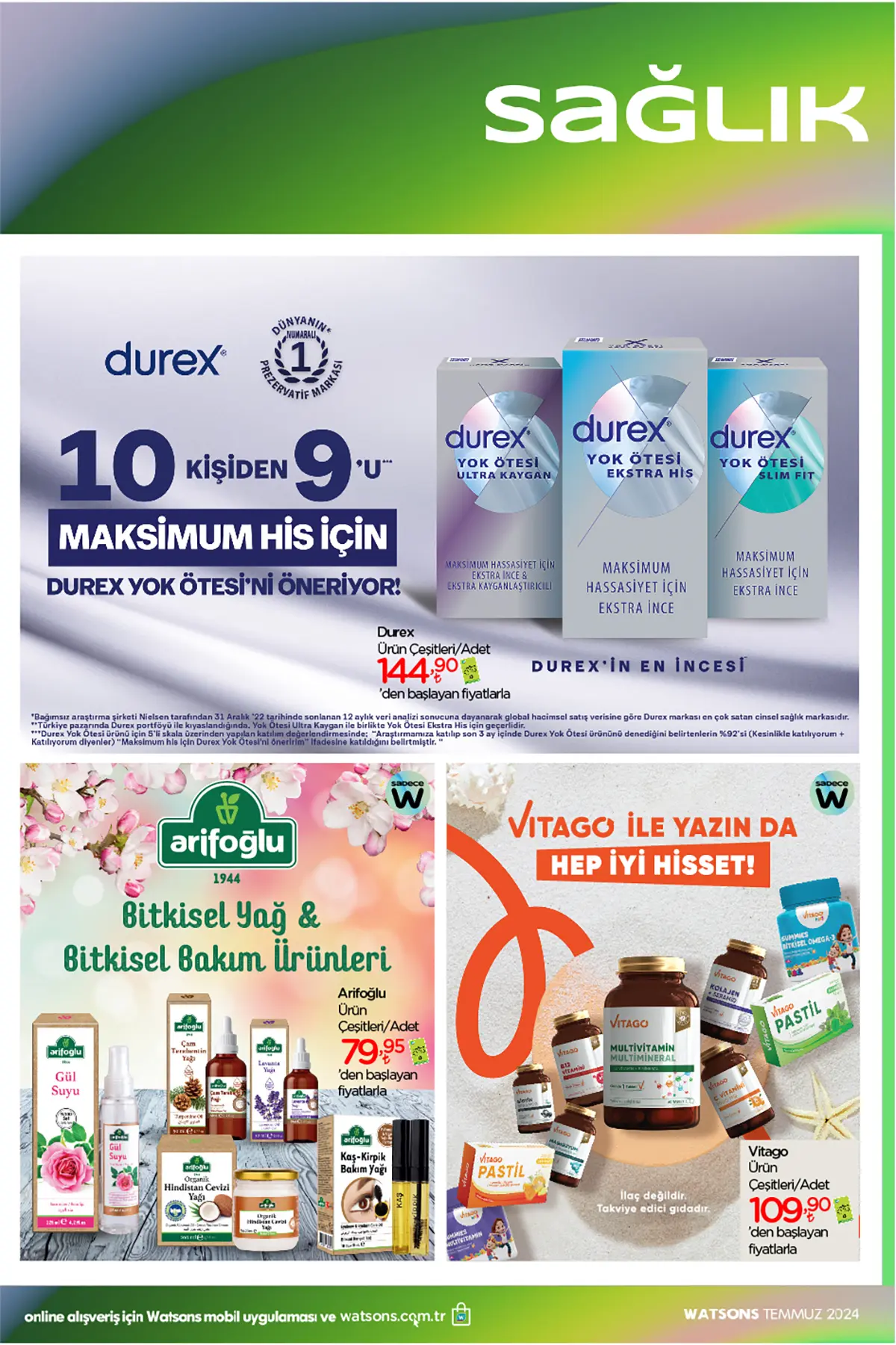 Watsons Temmuz 2024 Aktüel Ürünler Kataloğu 38. Sayfa