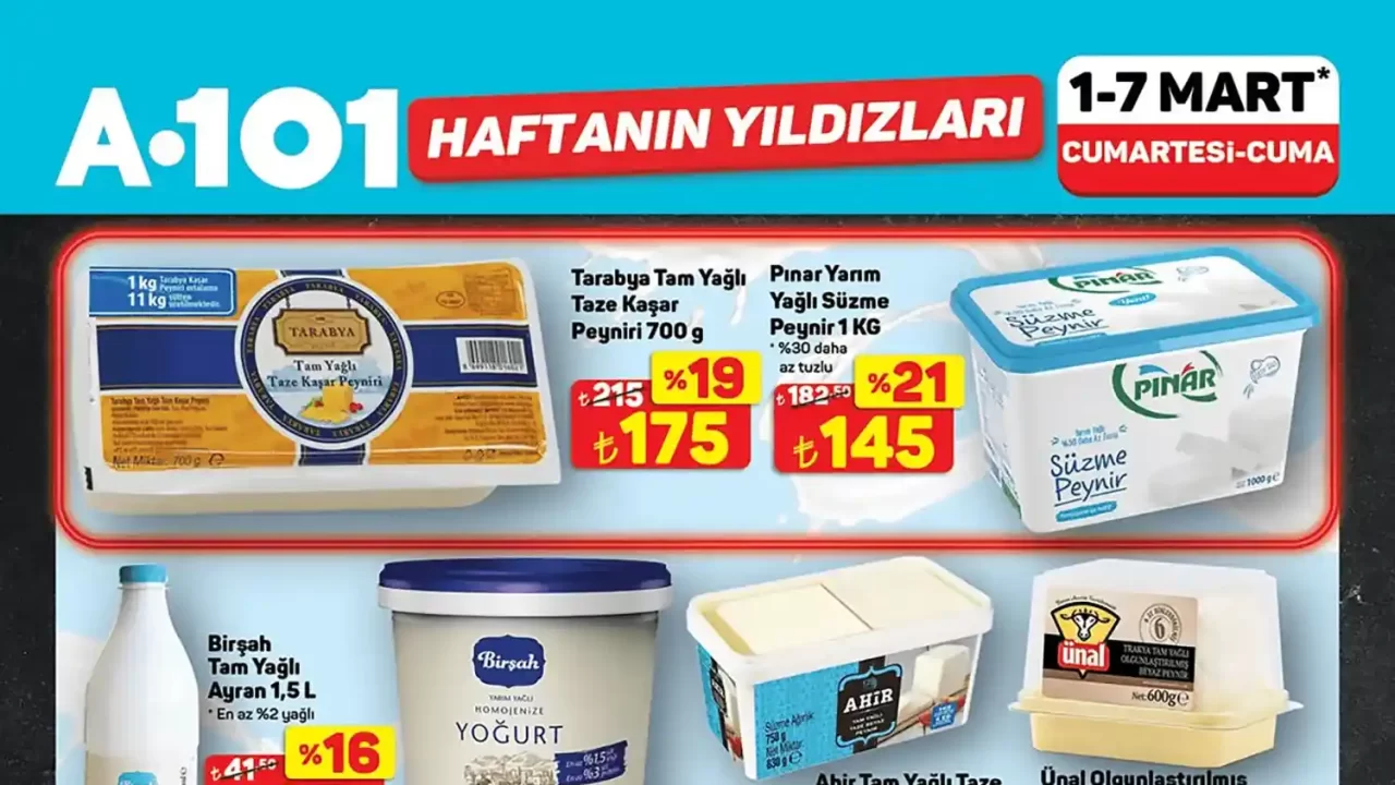 A101 1 Mart 2025 Aktüel Ürünler Kataloğu