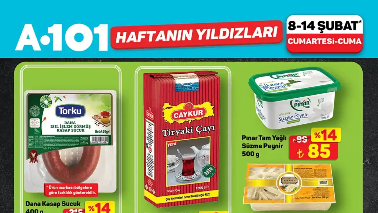 A101 8 Şubat 2025 Aktüel Ürünler Kataloğu