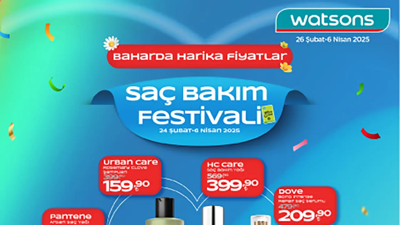 Watsons MART 2025 Kataloğu – 3. Aktüel Katalog