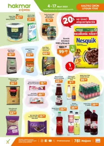 Hakmar 4 Mart 2025 Aktüel Ürünler Kataloğu