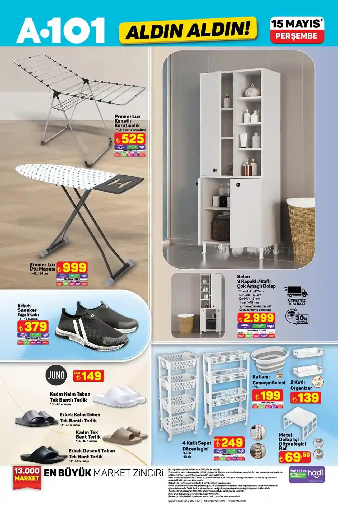 A101 15 Mayıs 2025 Sayfa 4 Yeni İndirimler