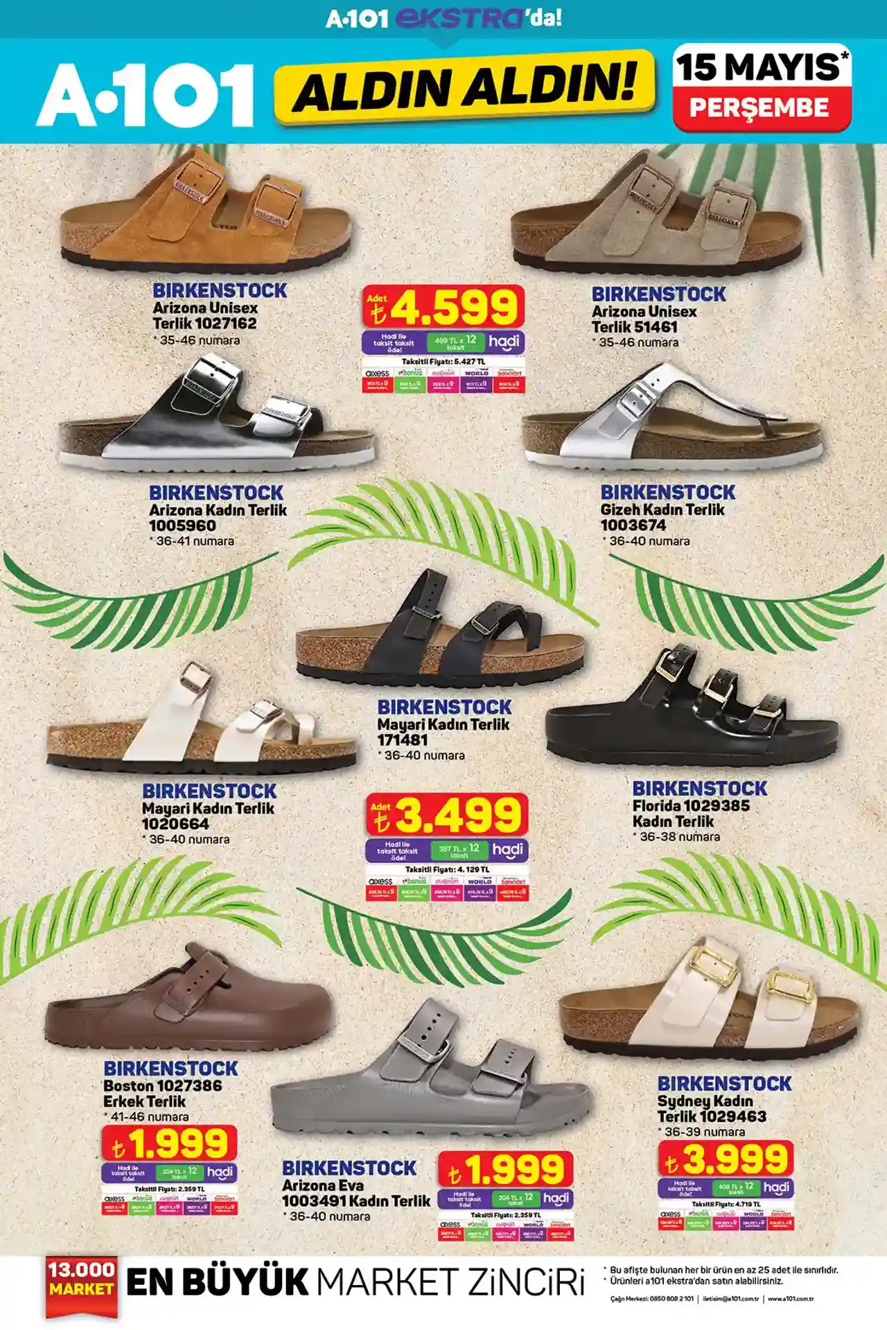 A101 15 Mayıs 2025 Ekstra Katalog Sayfa 1