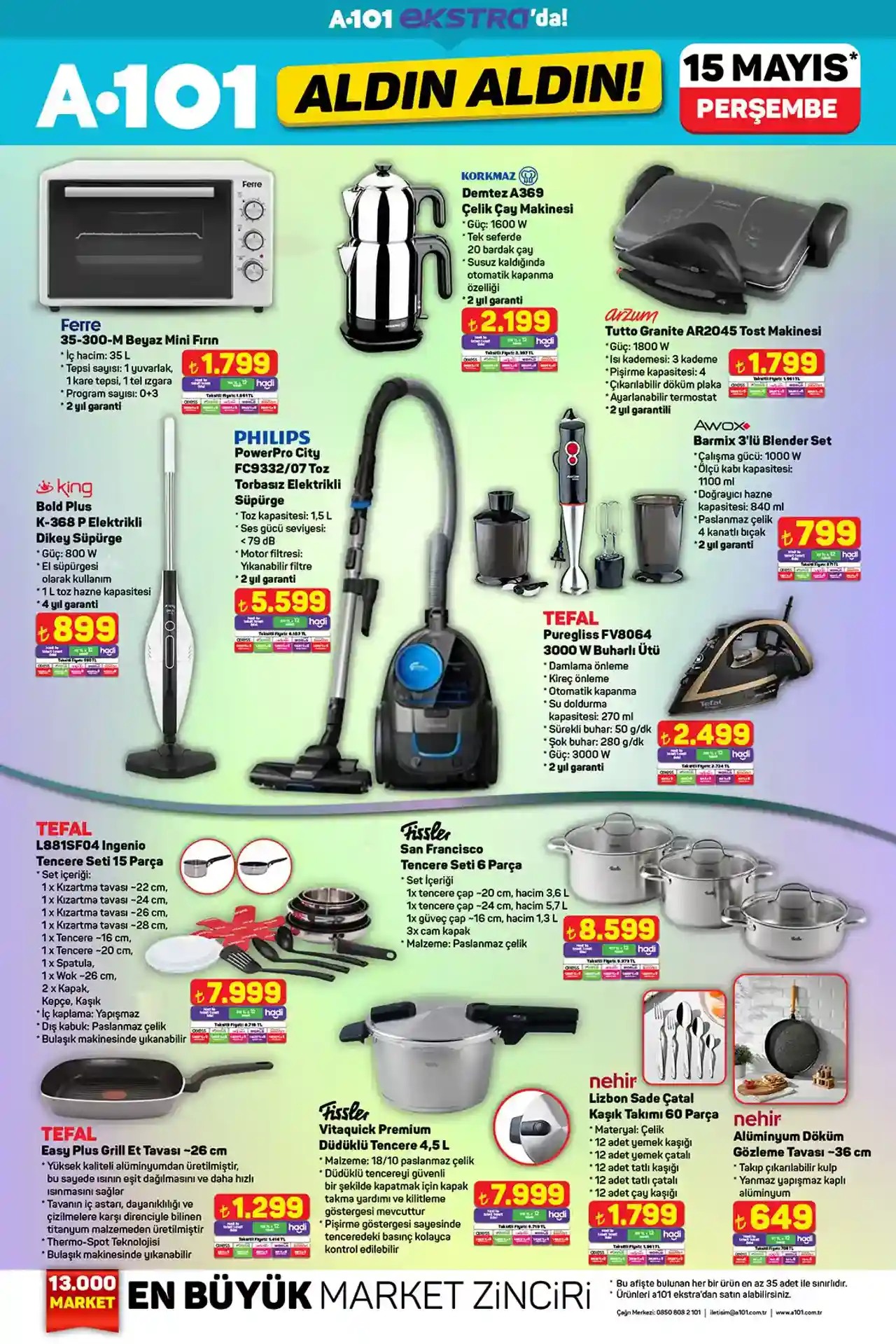A101 15 Mayıs 2025 Ekstra Katalog Sayfa 4