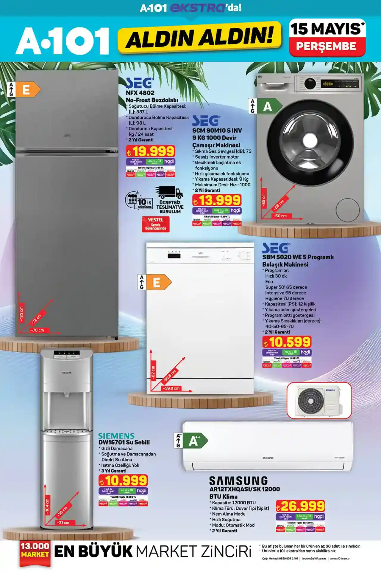 A101 15 Mayıs 2025 Ekstra Katalog Sayfa 5