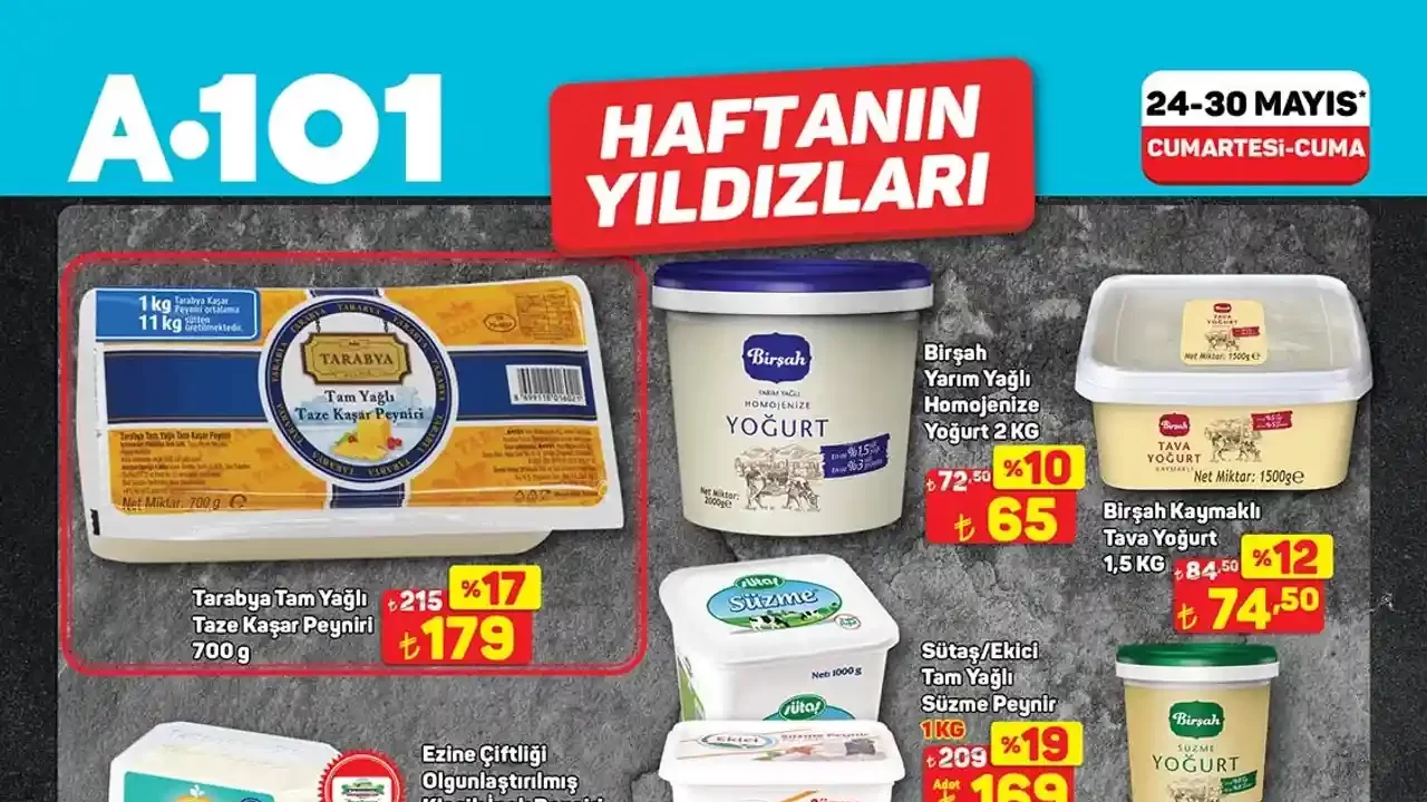 A101 24 Mayıs 2025 Aktüel Ürünler Kataloğu