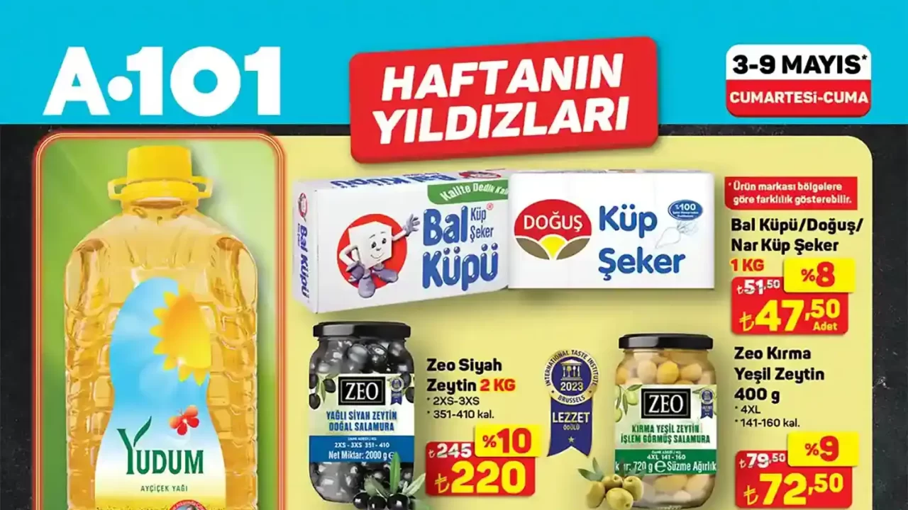 A101 3 Mayıs 2025 Aktüel Ürünler Kataloğu
