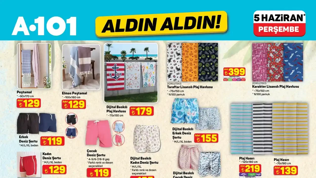 A101 5 Haziran 2025 Aktüel Ürünler Kataloğu