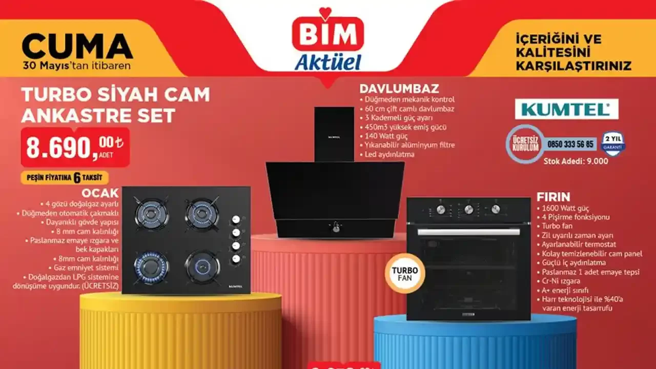 BİM 30 Mayıs 2025 Aktüel Ürünler Kataloğu