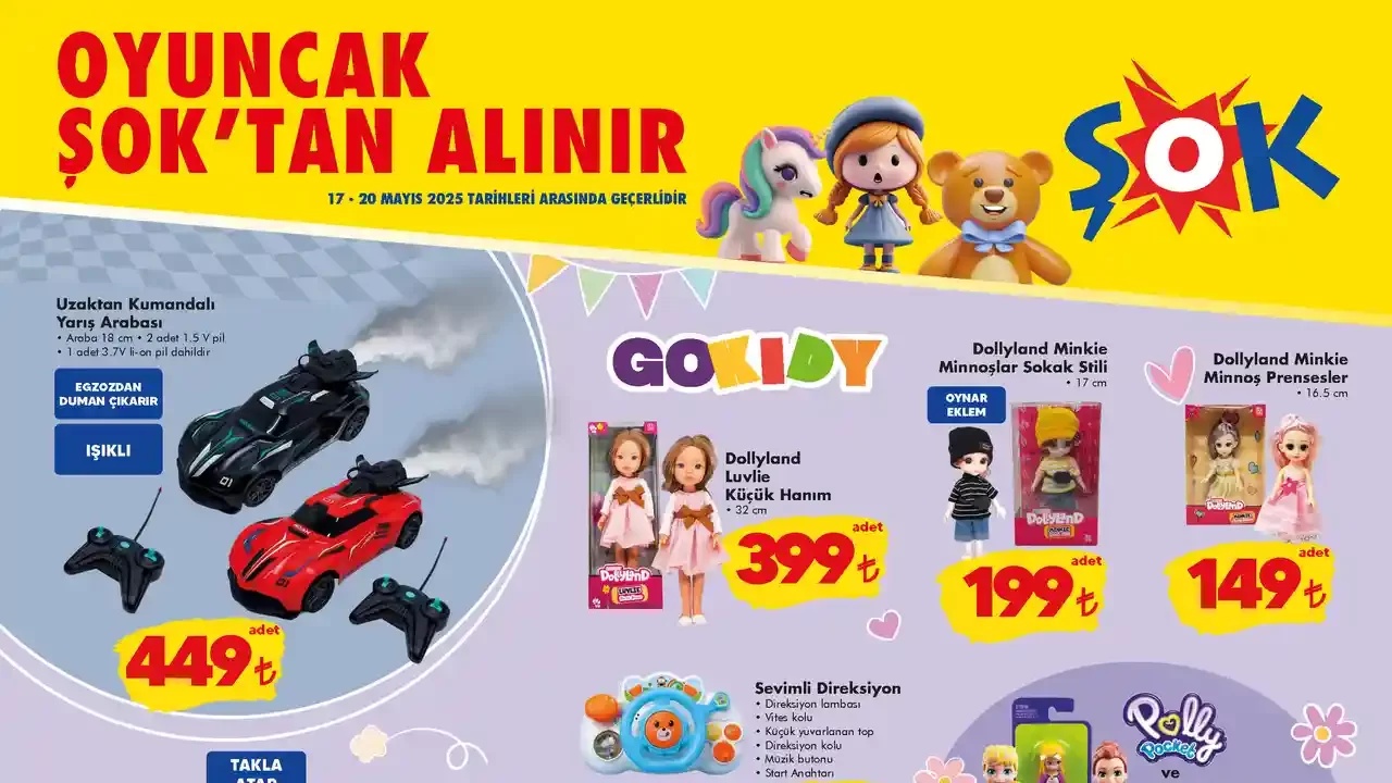 ŞOK 17 Mayıs 2025 Aktüel Ürünler Kataloğu