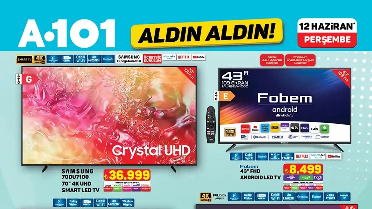A101 12 Haziran 2025 Aktüel Ürünler Kataloğu