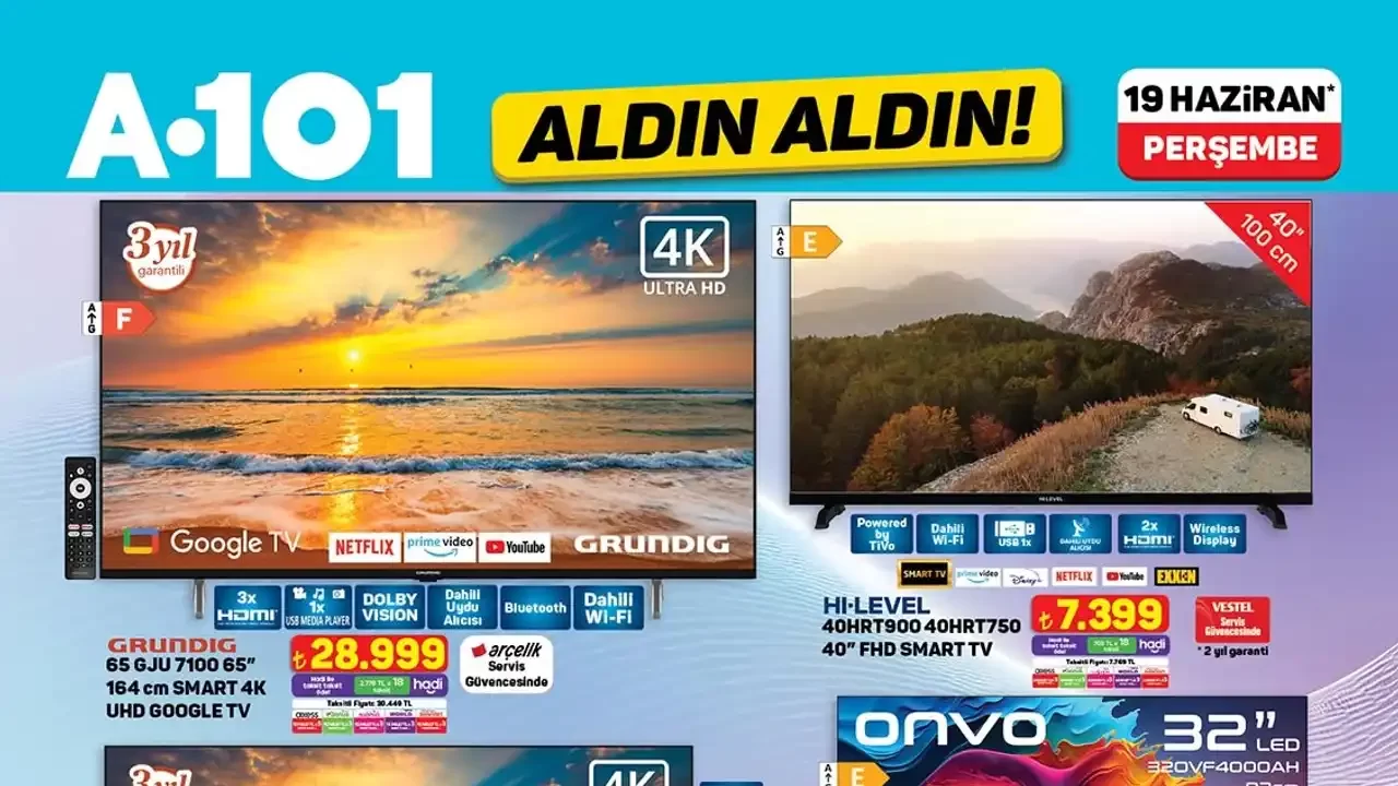 A101 19 Haziran 2025 Aktüel Ürünler Kataloğu