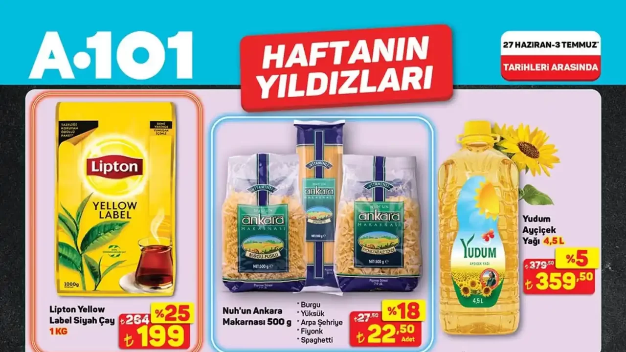 A101 27 Haziran 2025 Aktüel Ürünler Kataloğu