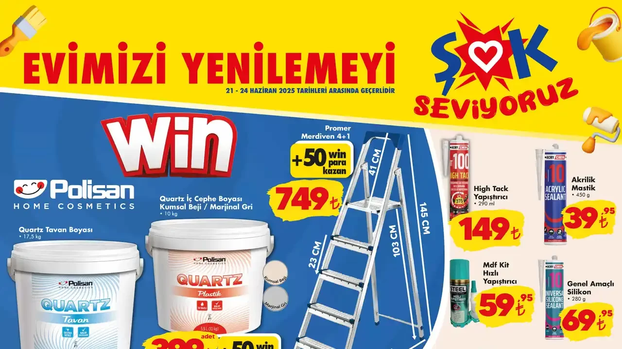 ŞOK 21 Haziran 2025 Aktüel Ürünler Kataloğu