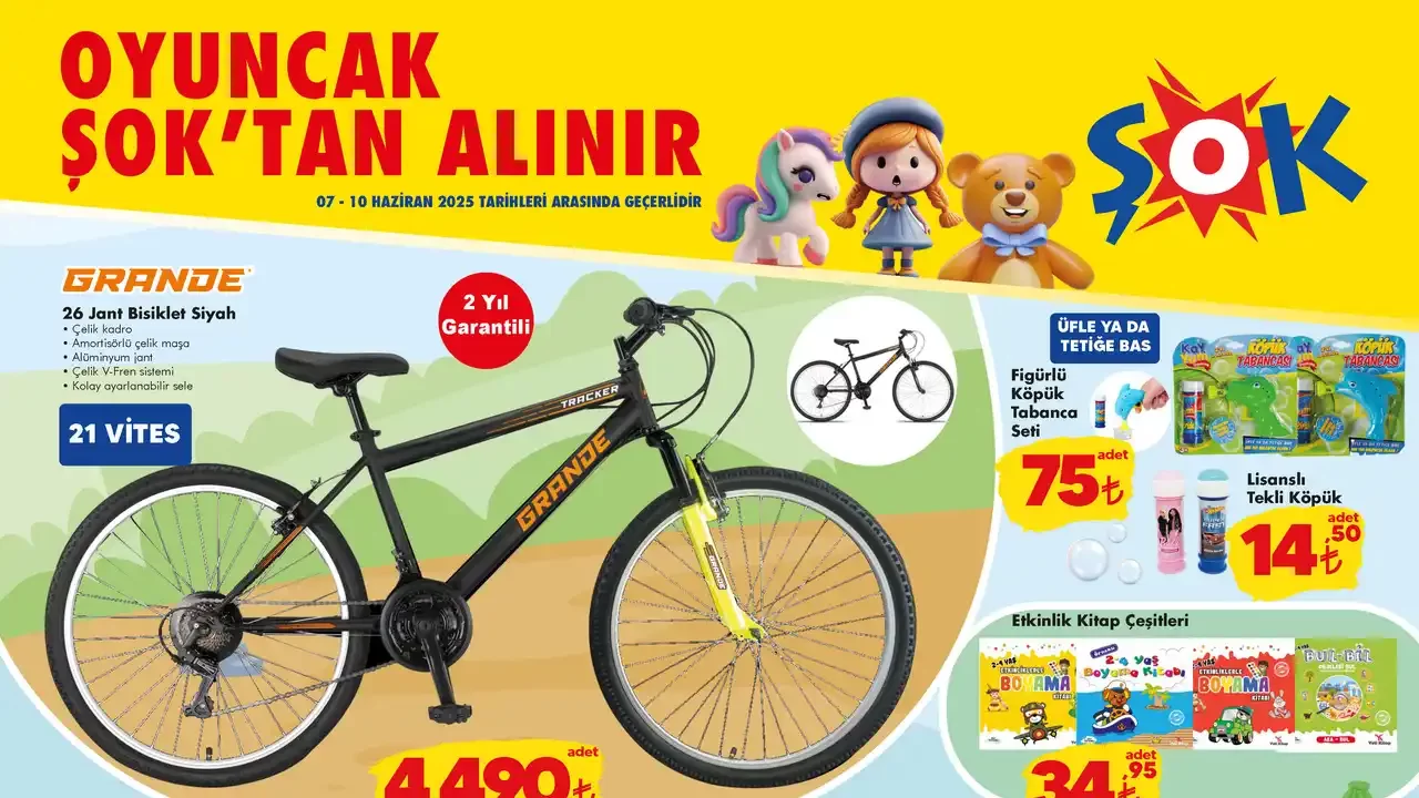 ŞOK 7 Haziran 2025 Aktüel Ürünler Kataloğu