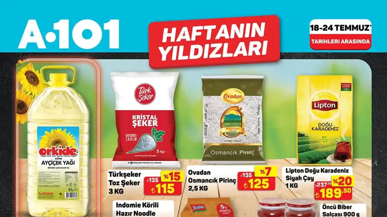 A101 18 Temmuz 2025 Aktüel Ürünler Kataloğu