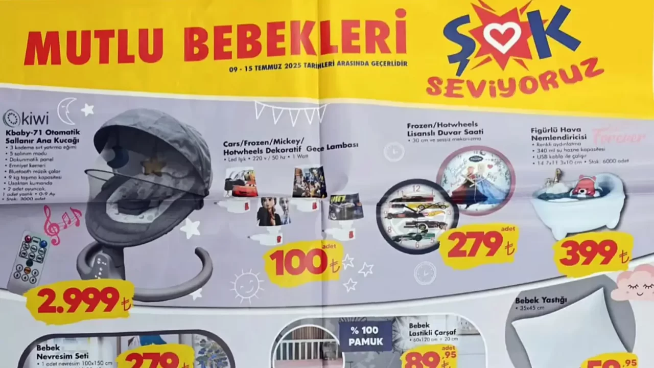 ŞOK 9 Temmuz 2025 Aktüel Ürünler Kataloğu