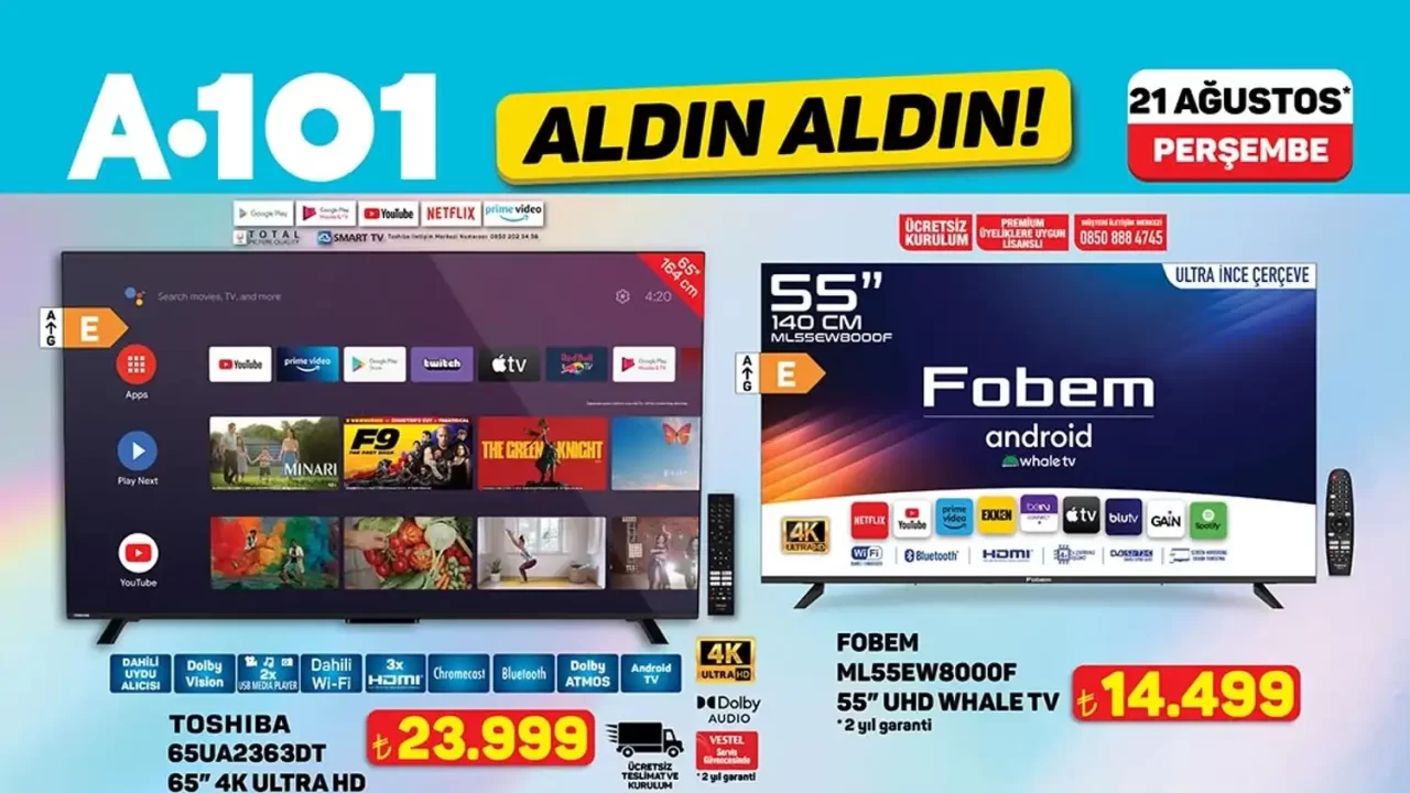 A101 21 Ağustos 2025 Aktüel Ürünler Kataloğu