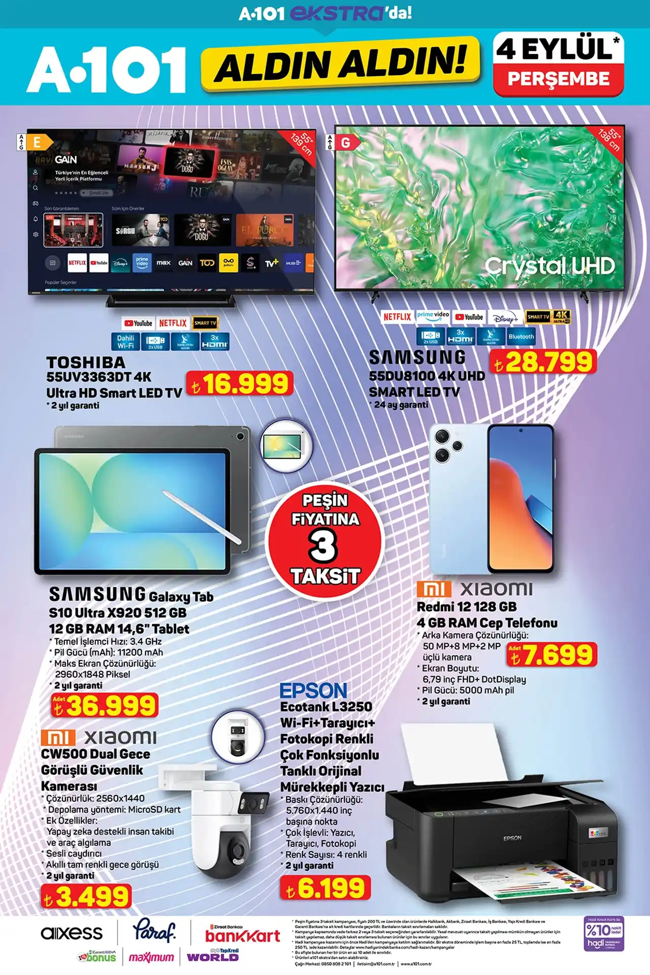 A101 4 Eylül 2025 Online Fırsat Sayfa 6
