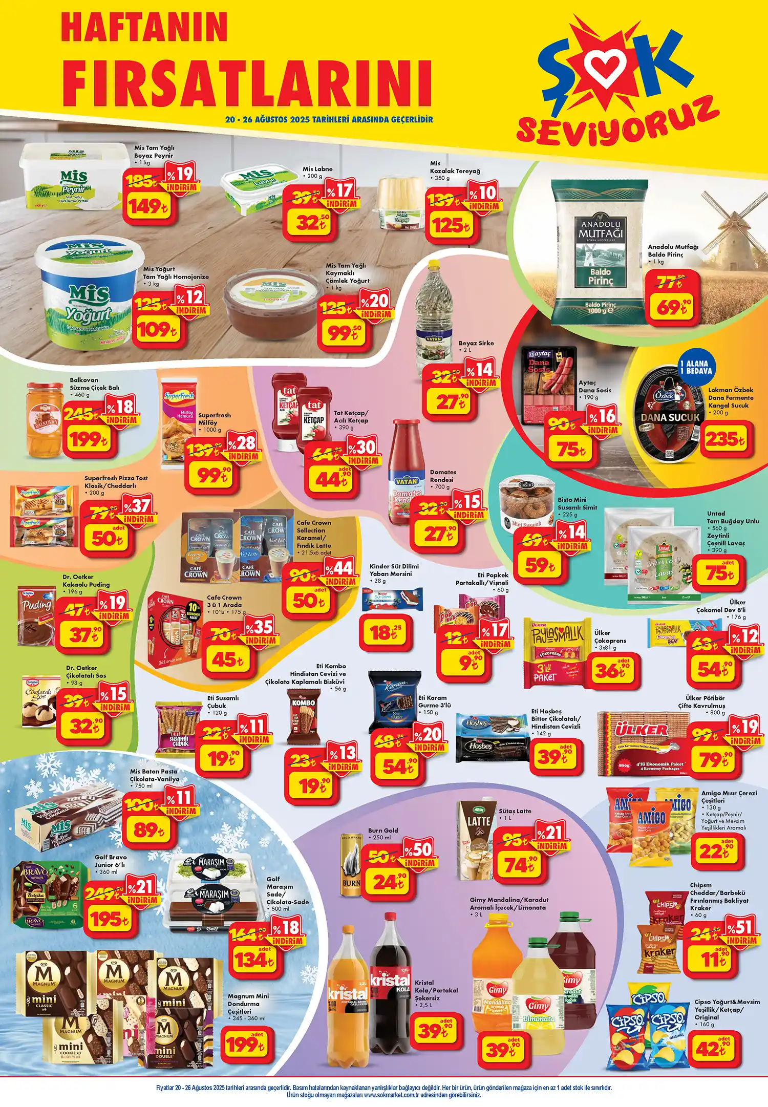 ŞOK 20 Ağustos 2025 Kırtasiye Dışı Katalog Sayfa 1