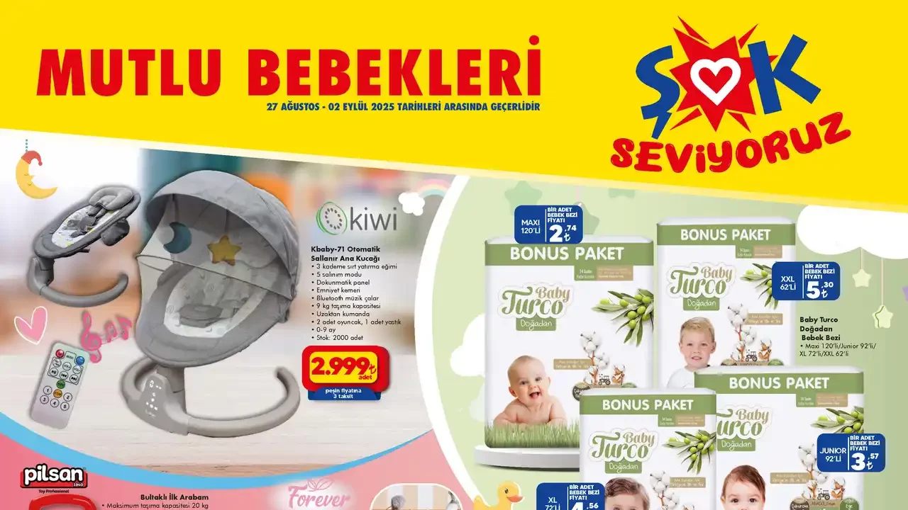 ŞOK 27 Ağustos 2025 Aktüel Ürünler Kataloğu