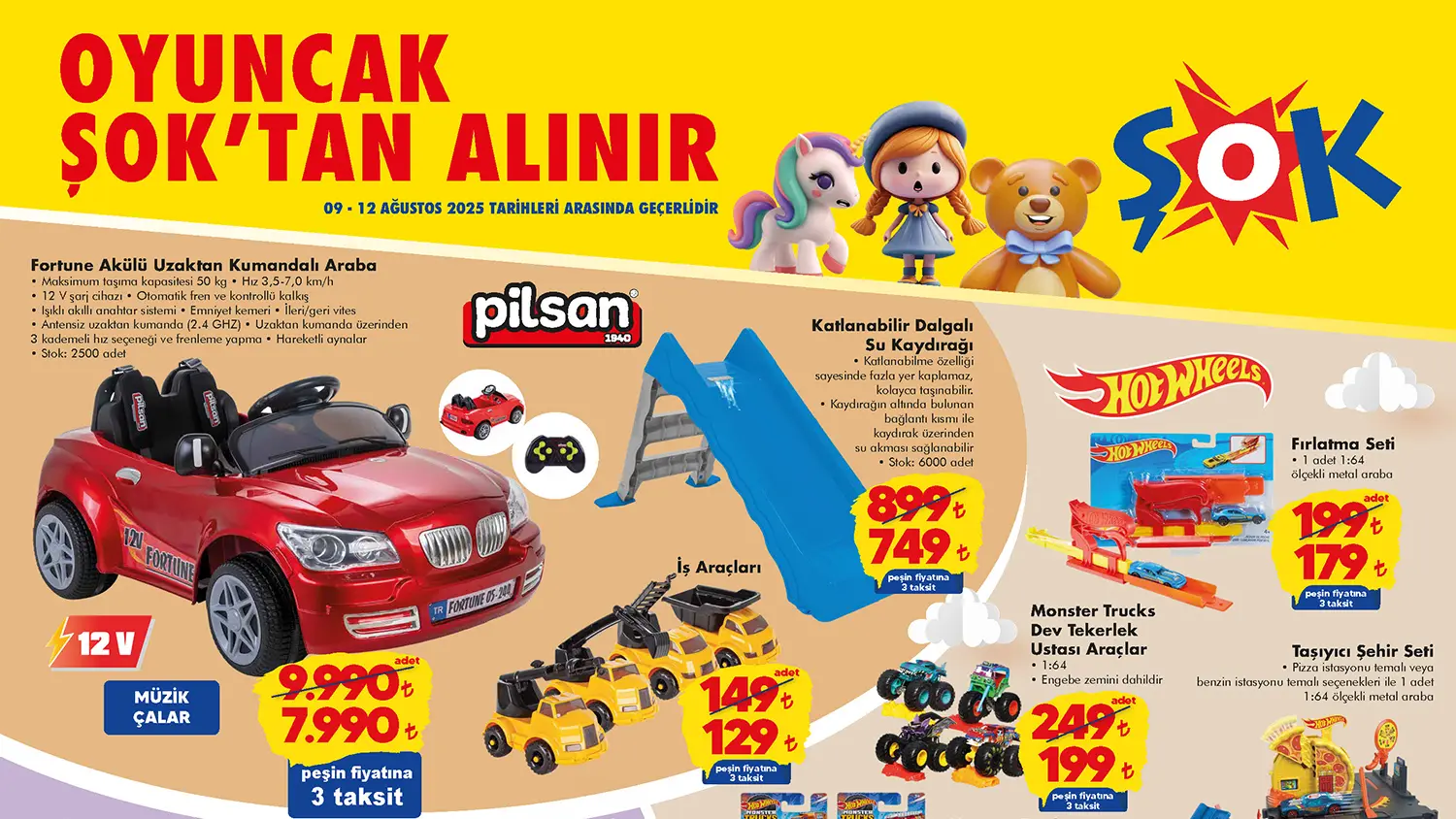 ŞOK 9 Ağustos 2025 Aktüel Ürünler Kataloğu