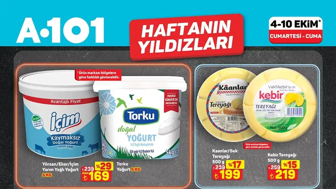 A101 4 Ekim 2025 Aktüel Ürünler Kataloğu