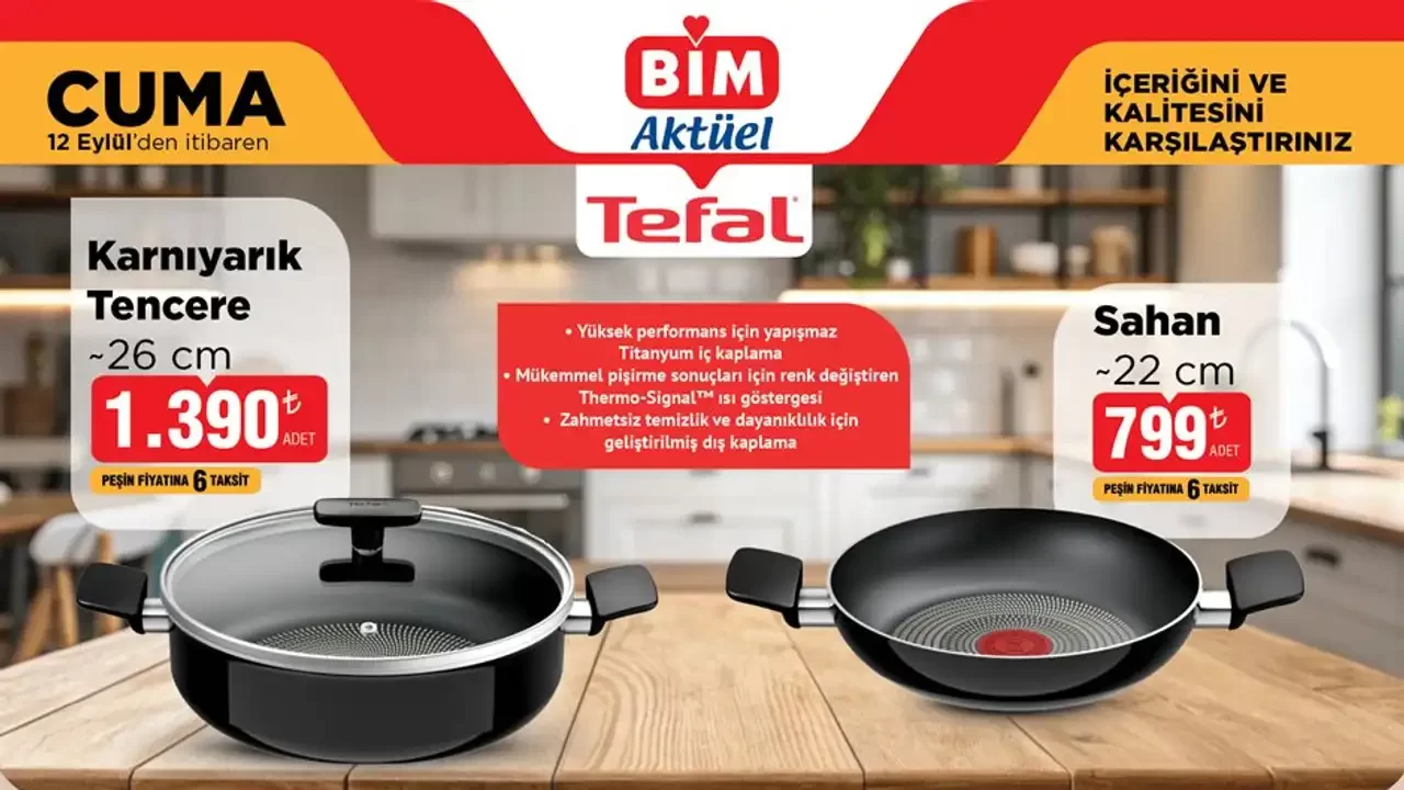 BİM 12 Eylül 2025 Aktüel Ürünler Kataloğu