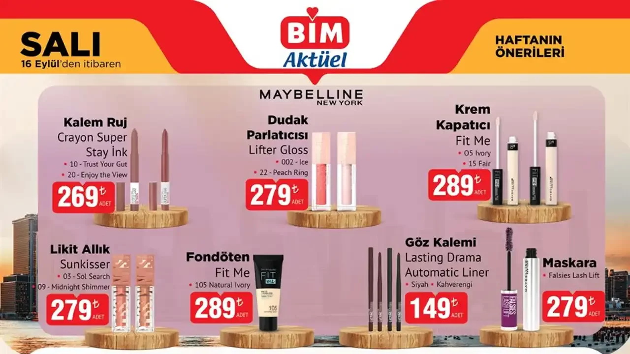 BİM 16 Eylül 2025 Aktüel Ürünler Kataloğu