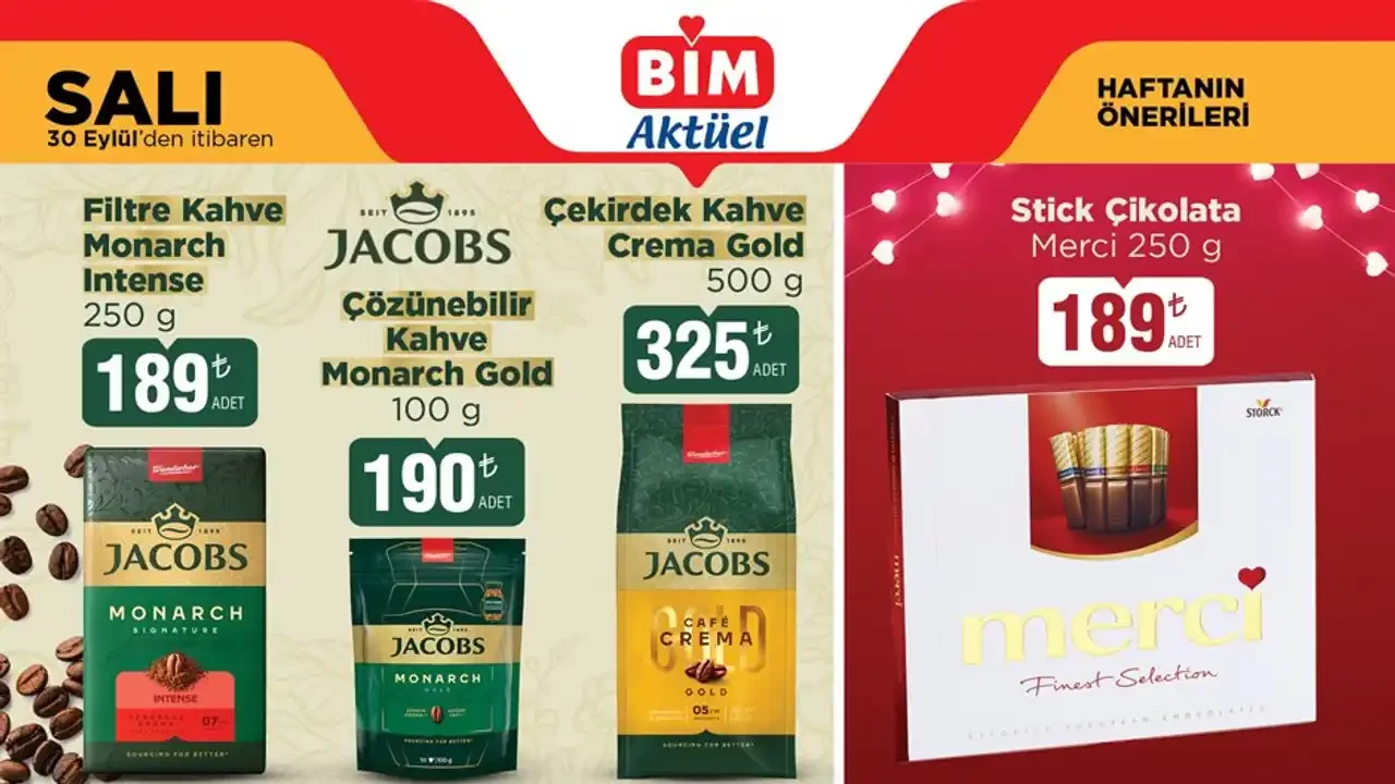 BİM 30 Eylül 2025 Aktüel Ürünler Kataloğu