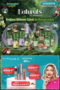 Watsons EYLÜL 2025 Kataloğu – 9. Aktüel Katalog