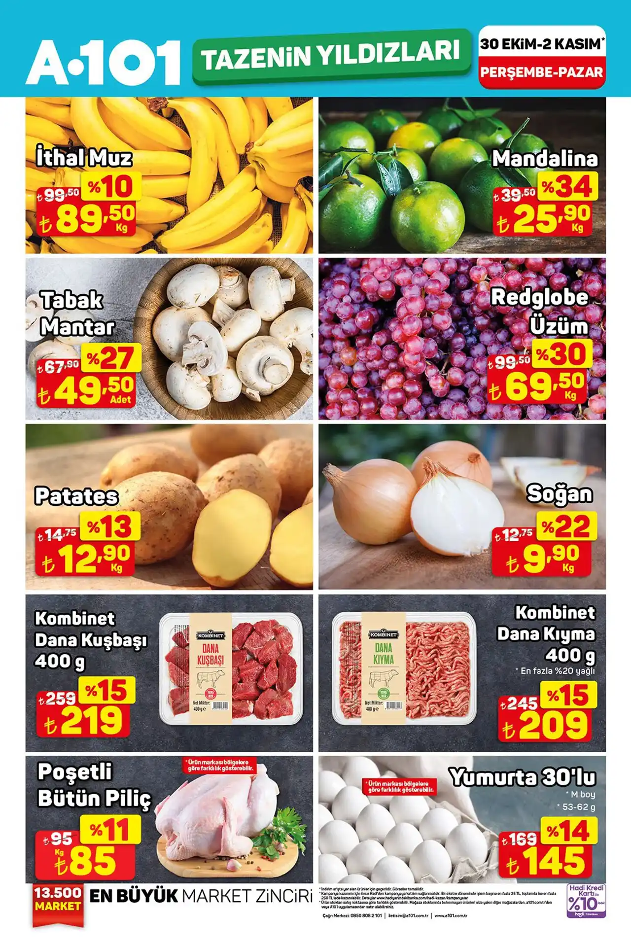 A101 2 Kasım 2025'a kadar Geçerli Katalog Sayfa 1