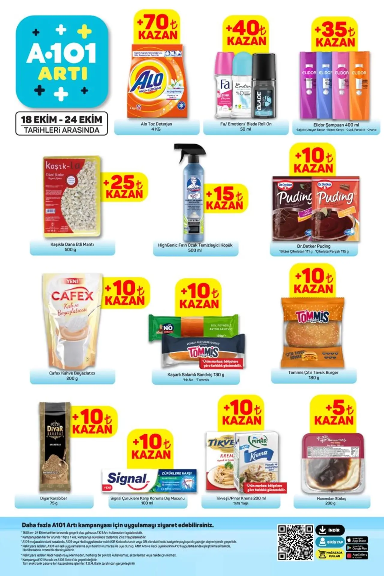 A101 18 Ekim 2025 Hafta Sonu kataloğu sayfa 5
