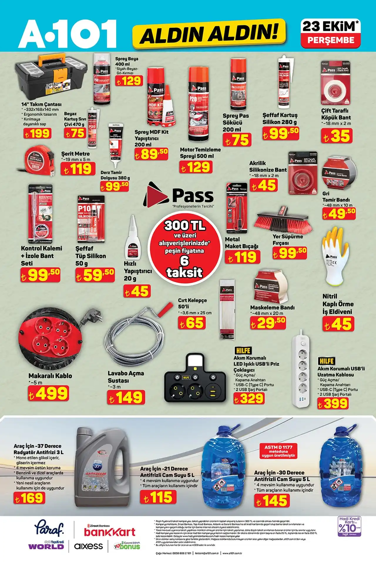 A101 23 Ekim 2025 Yapı Market Ürünleri Kataloğu - Sayfa 3