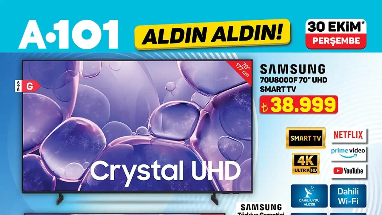 A101 30 Ekim 2025 Aktüel Ürünler Kataloğu