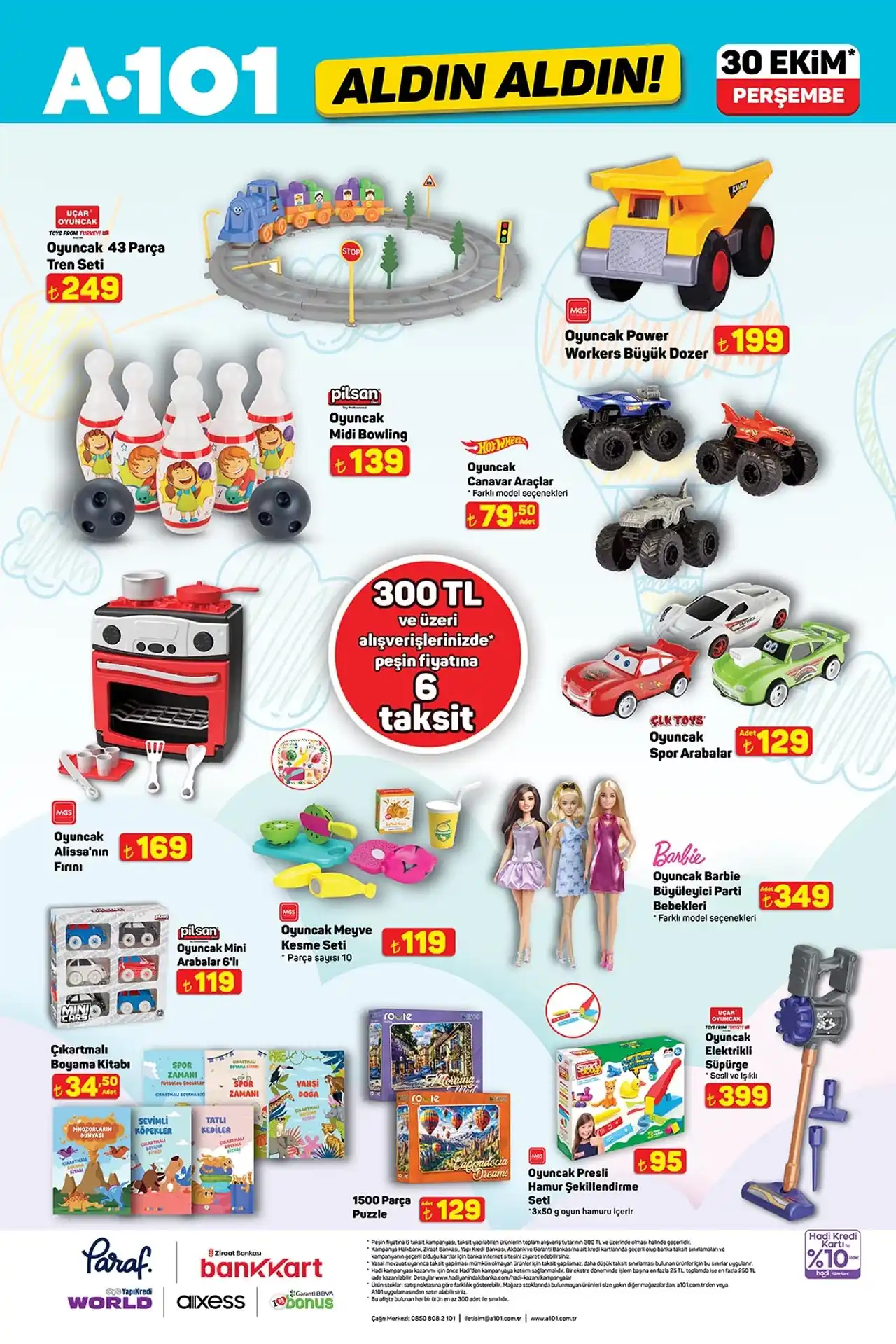 A101 30 Ekim 2025 Aktüel Kataloğu Altıncı Sayfası