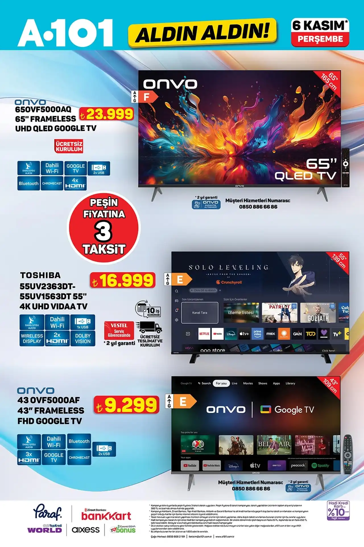 A101 6 Kasım 2025 Aktüel Ürünler Kataloğu