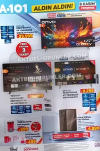 A101 6 Kasım 2025 Aktüel Ürünler Kataloğu