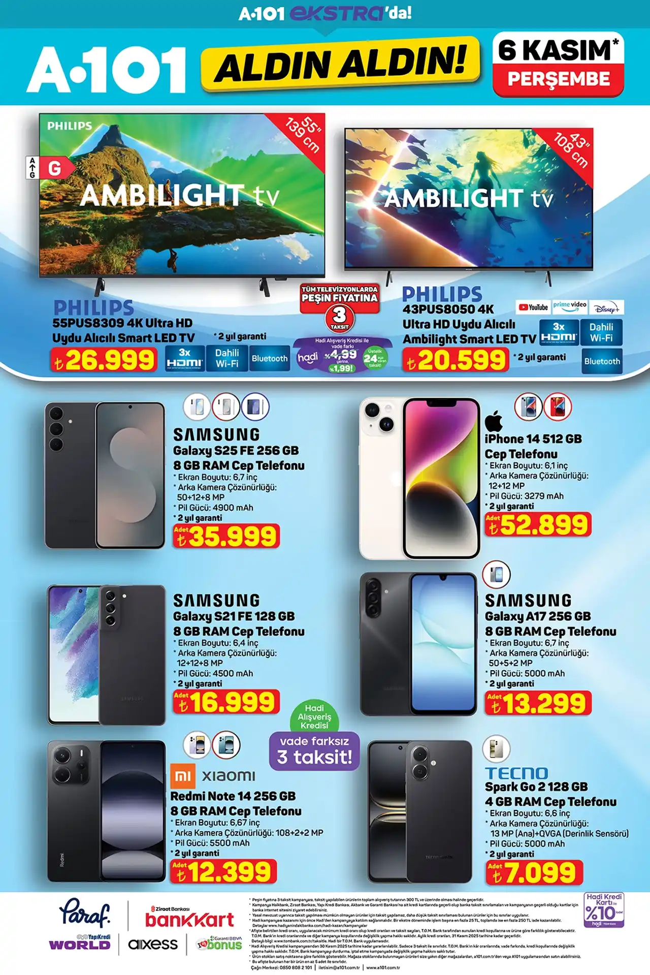 A101 6 Kasım Ekstra Katalog 1