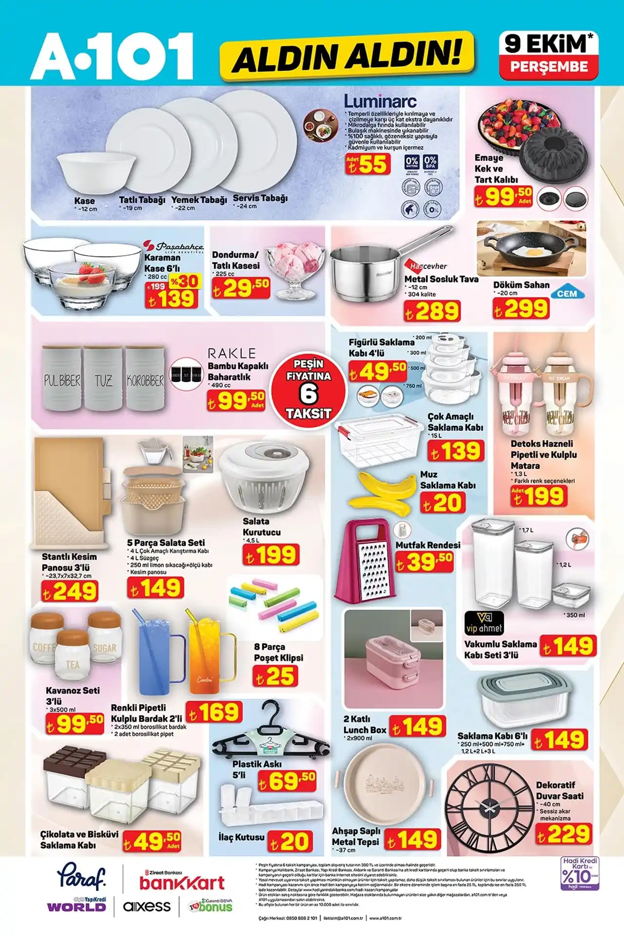 A101 9 Ekim 2025 Kataloğu Sayfa 5