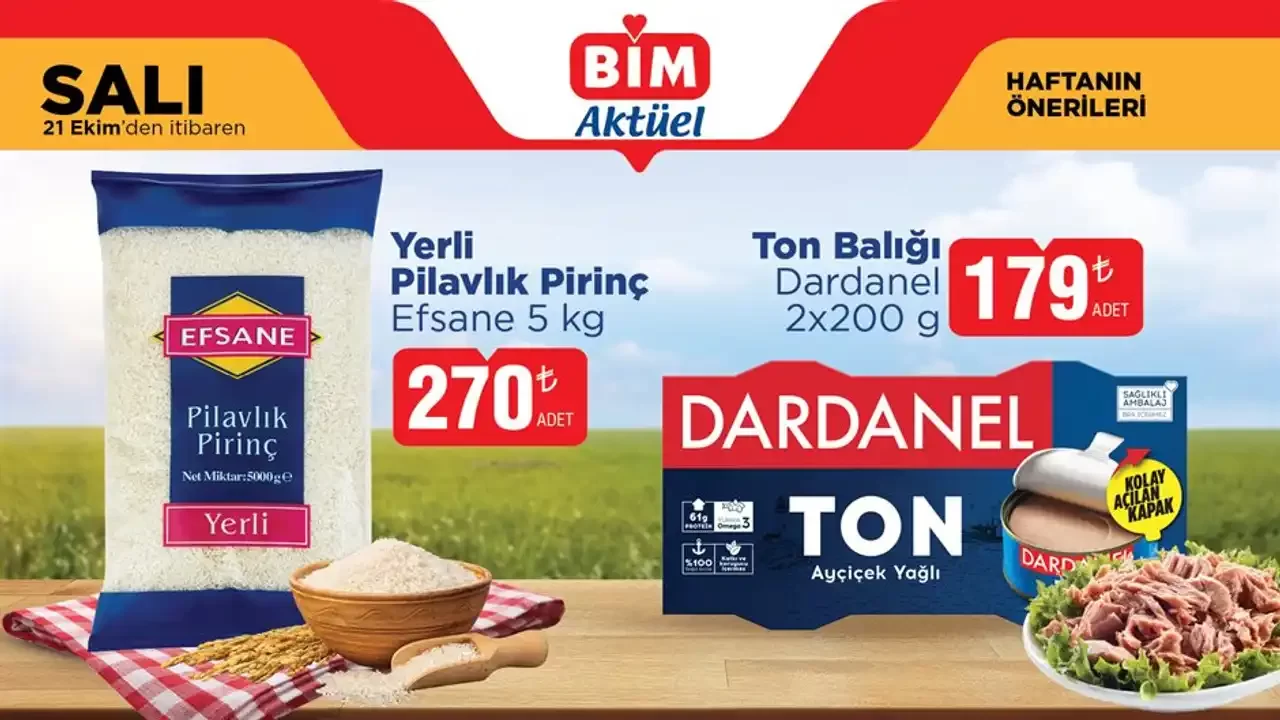 BİM 21 Ekim 2025 Aktüel Ürünler Kataloğu