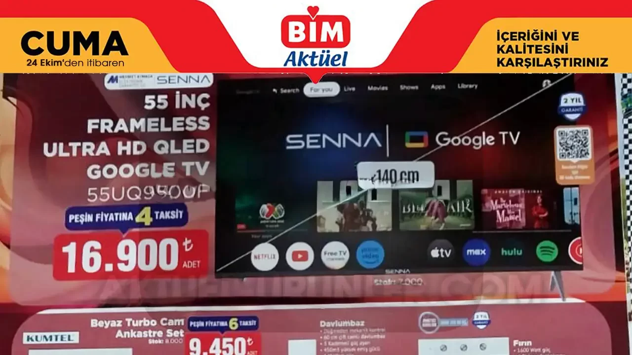 BİM 24 Ekim 2025 Aktüel Ürünler Kataloğu