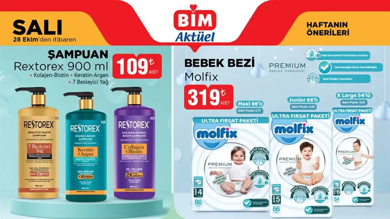 BİM 28 Ekim 2025 Aktüel Ürünler Kataloğu