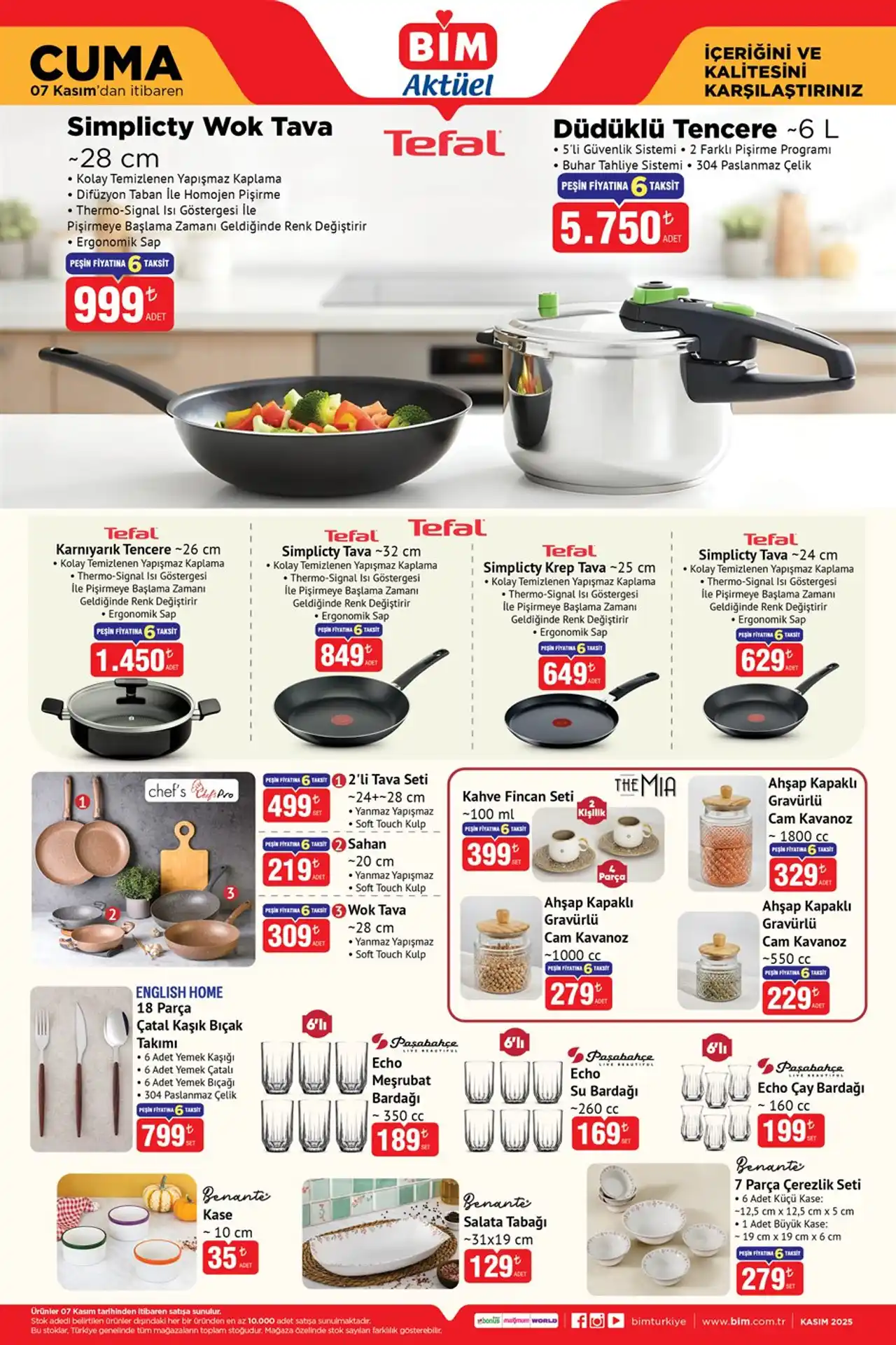 Bim 7 Kasım 2025 Üçüncü Aktüel Katalog Sayfası