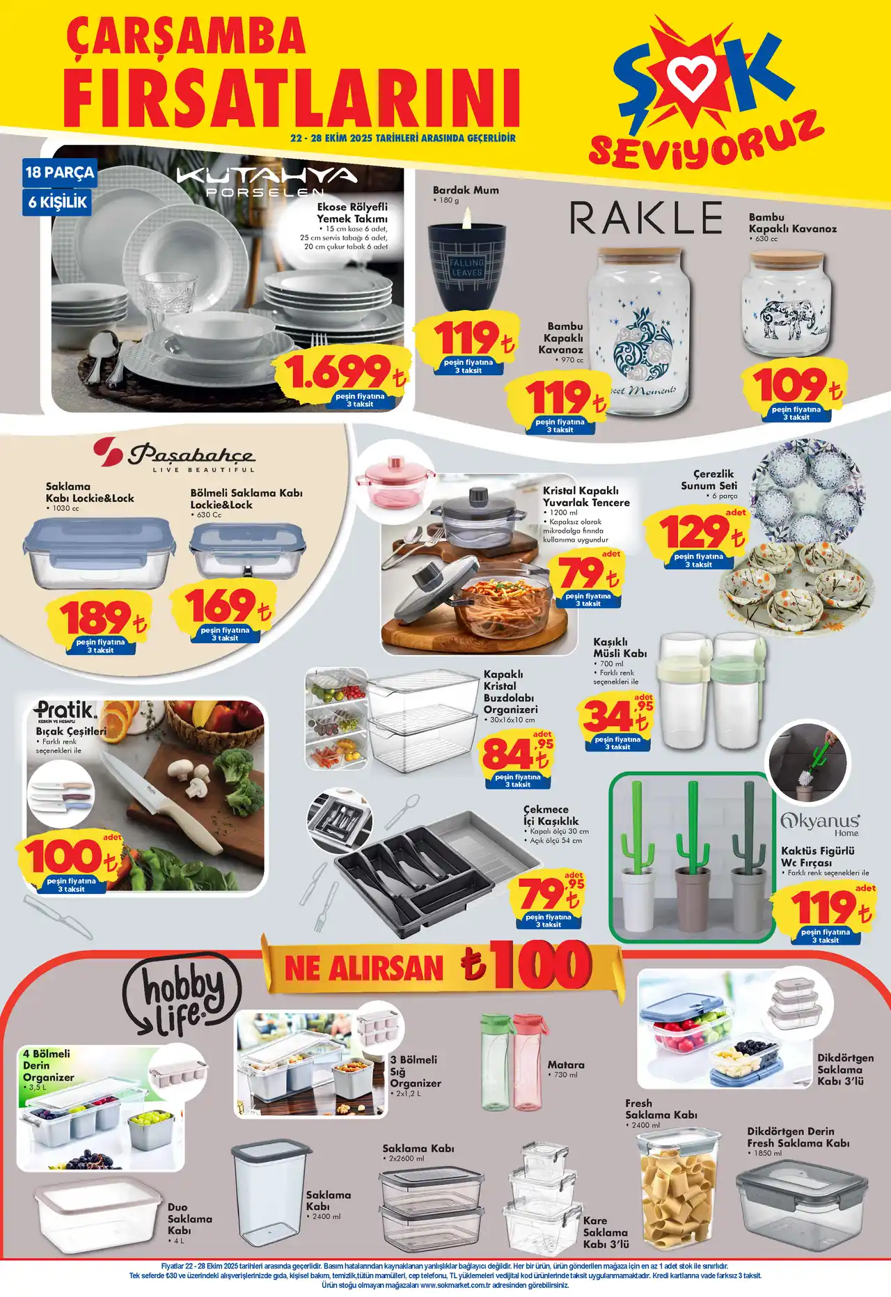 ŞOK 22 Ekim 2025 Aktüel Katalog İkinci Görseli