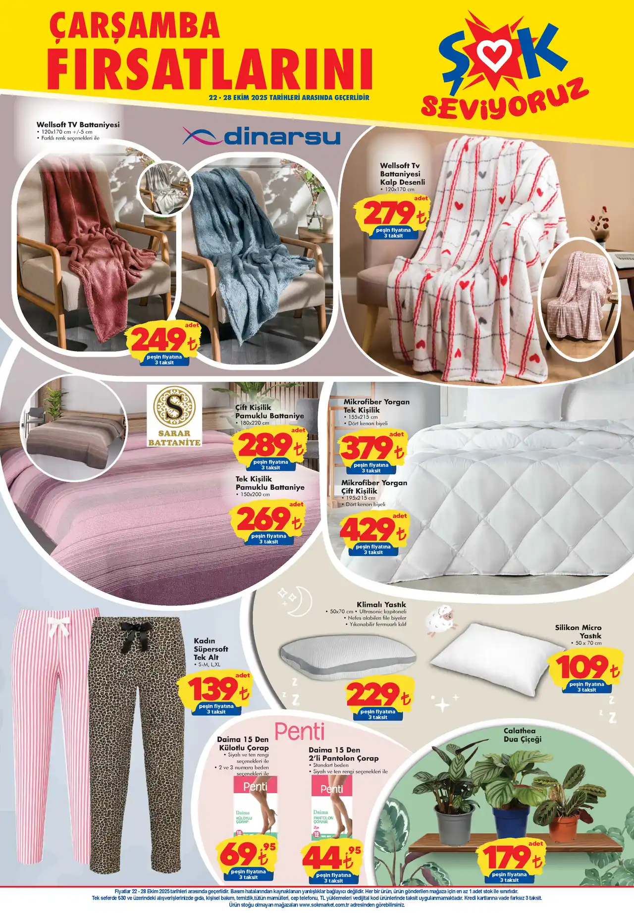 ŞOK 22 Ekim 2025 Aktüel Katalog Dördüncü Görseli