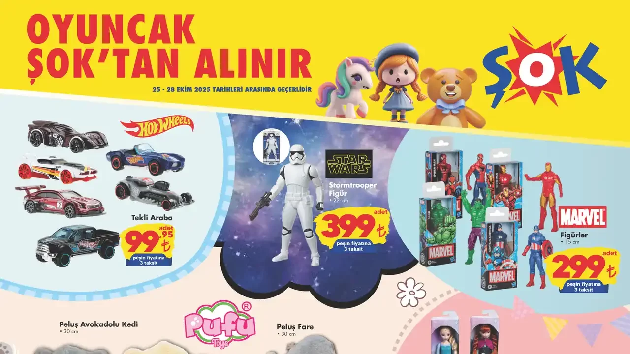 ŞOK 25 Ekim 2025 Aktüel Ürünler Kataloğu