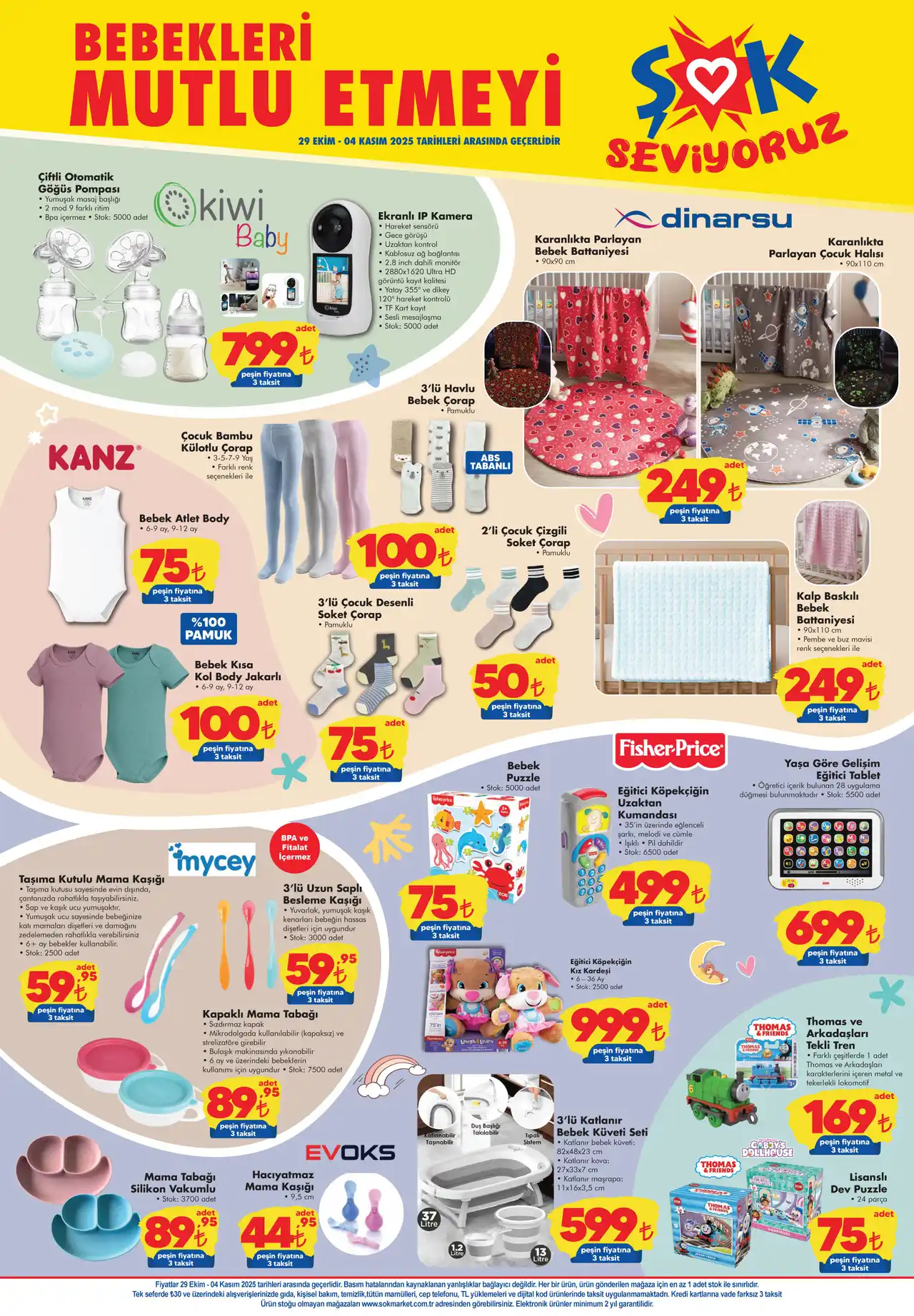 ŞOK 29 Ekim 2025 Aktüel Ürünler Kataloğu