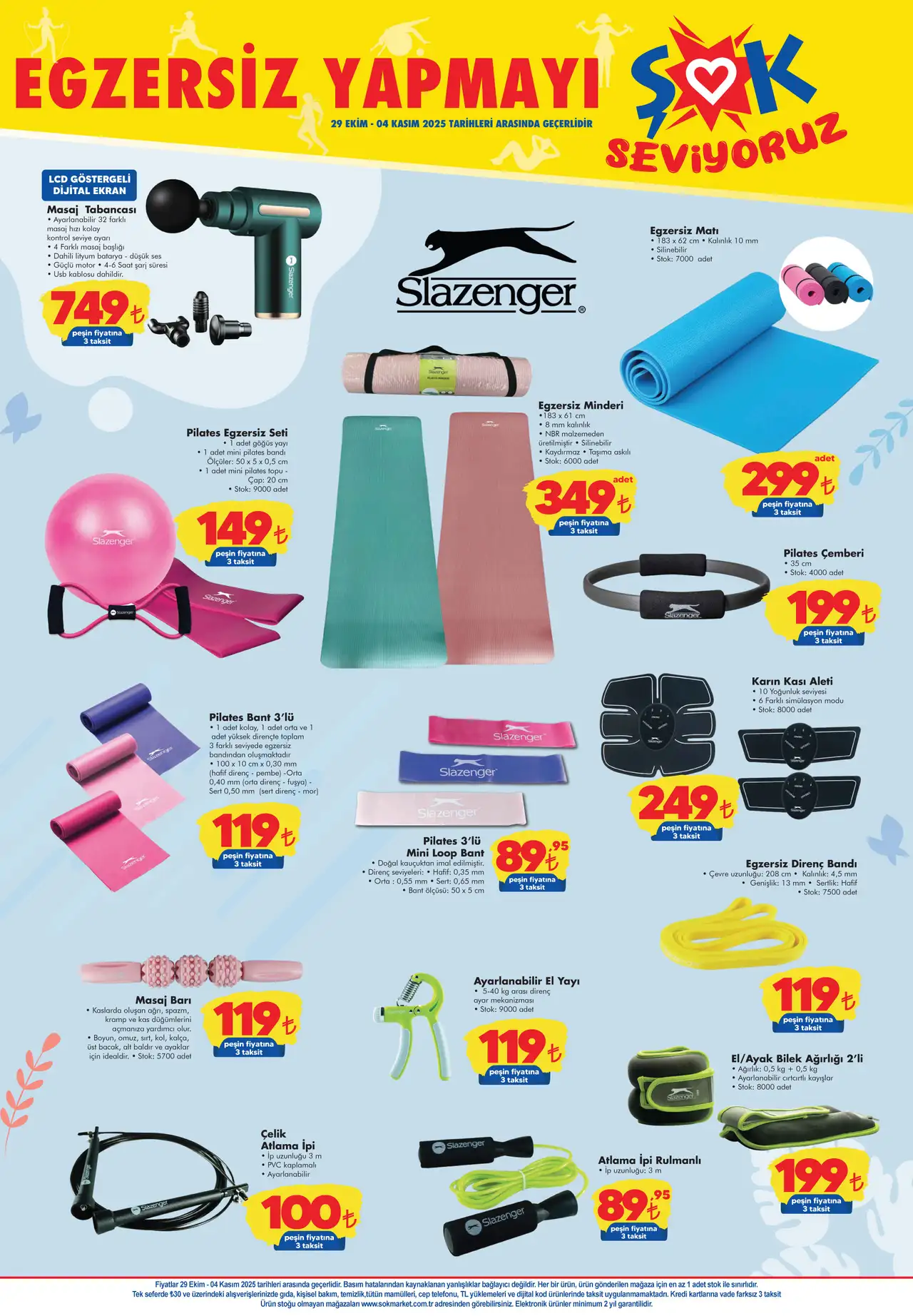 ŞOK 29 Ekim 2025 Aktüel Kataloğu Sayfa 2