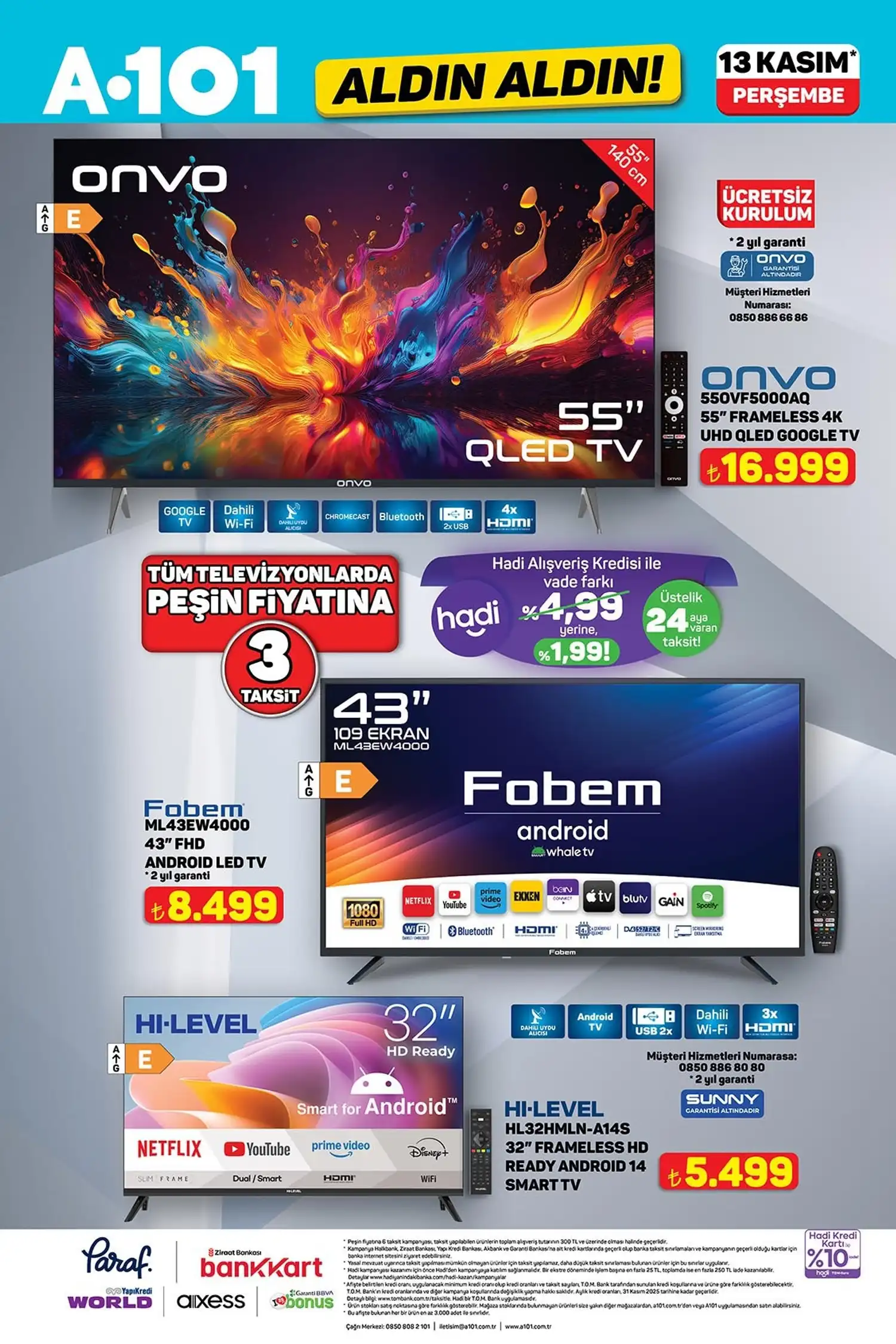 A101 13 Kasım 2025 İkinci Aktüel Katalog Sayfası